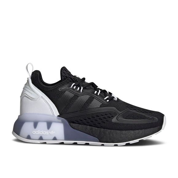 Adidas ZX 2K Boost Black White Men\'s Athletic Shoes FZ2946 main image 12